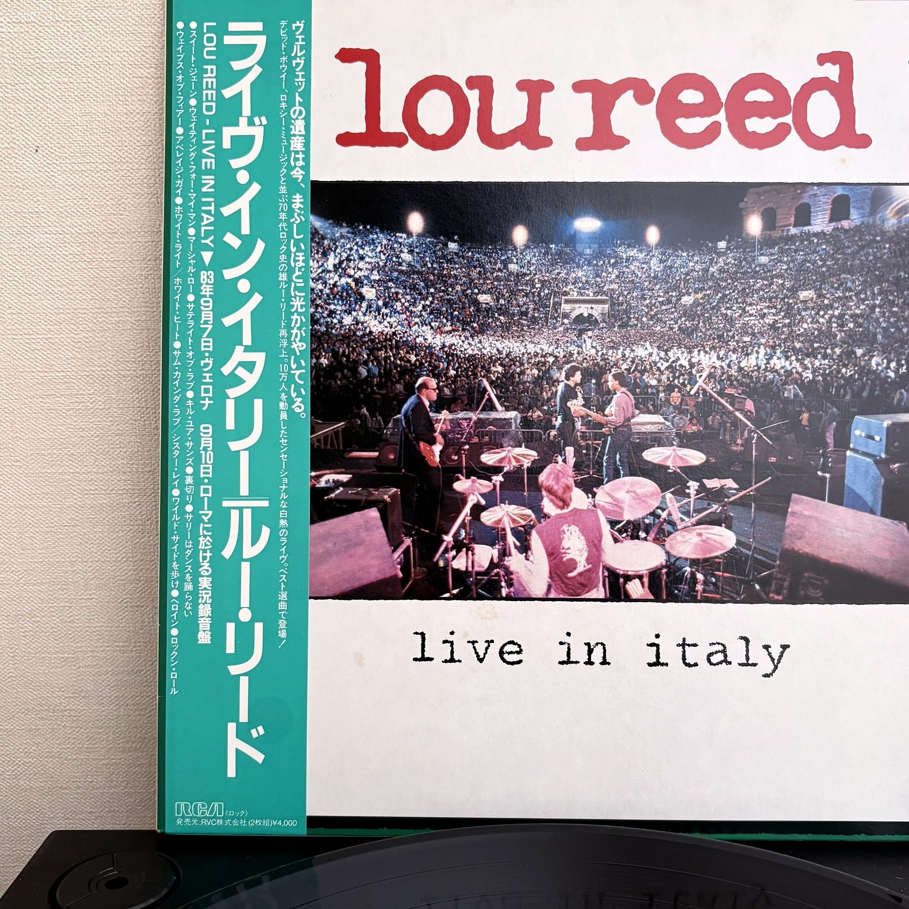 Live in Italy LP レコード（帯付き）
